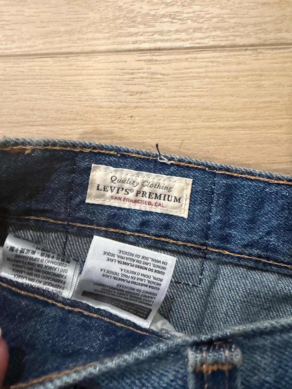 Levi’s High Baggy Shorts—Size 29